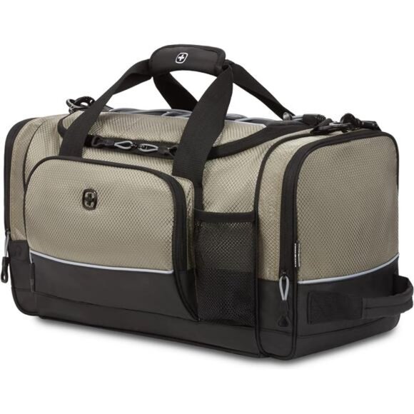 Duffle Bag for Travel and Gym with Bungee-Cord System
